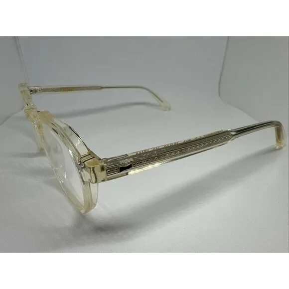 Cubitts Cartright Clear Beige Frame 46mm Eyeglasses
